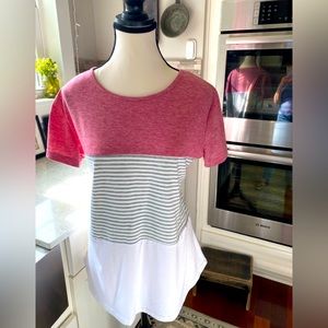 Beloved short sleeve top. Size M